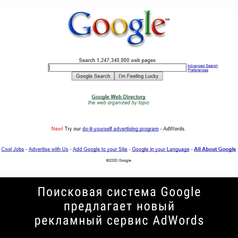 История рекламы в Интернете. Часть 2