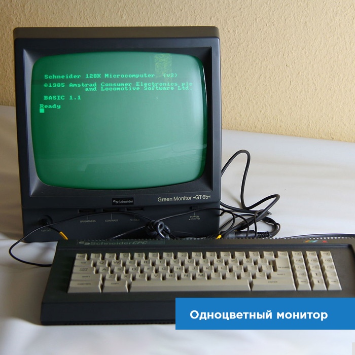 История мониторов