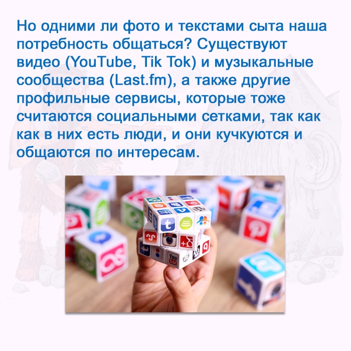 История социальных сетей